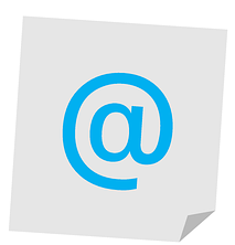 illustration : icone de l'adresse mail