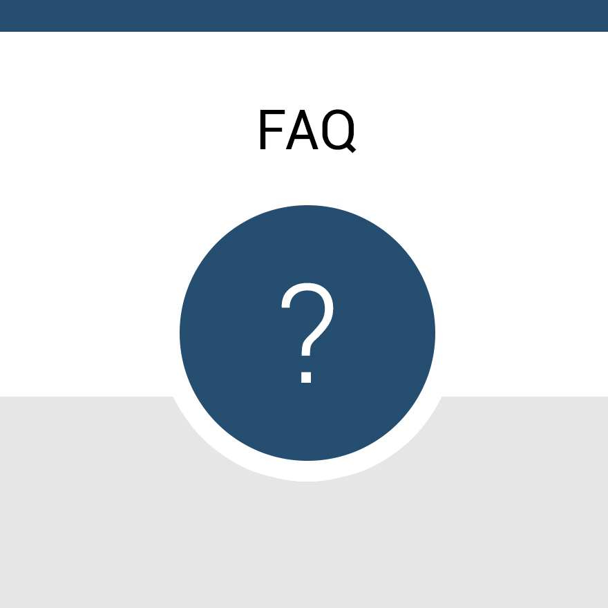 Bouton pour accéder à la FAQ relative au cadastre